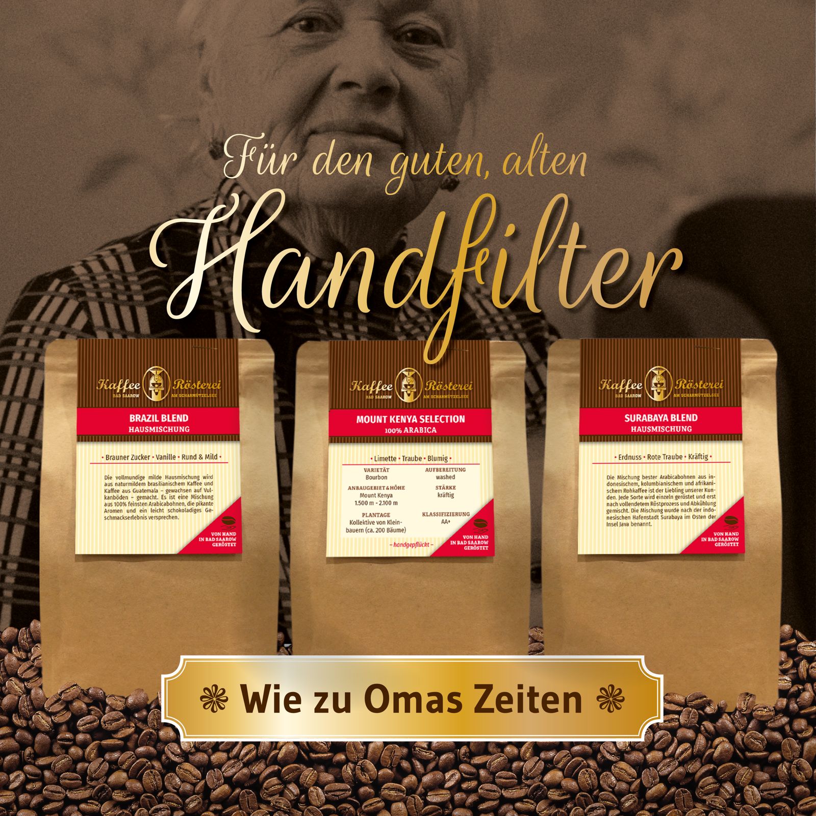 Handfilter-Set – Kaffee wie zu Omas Zeiten