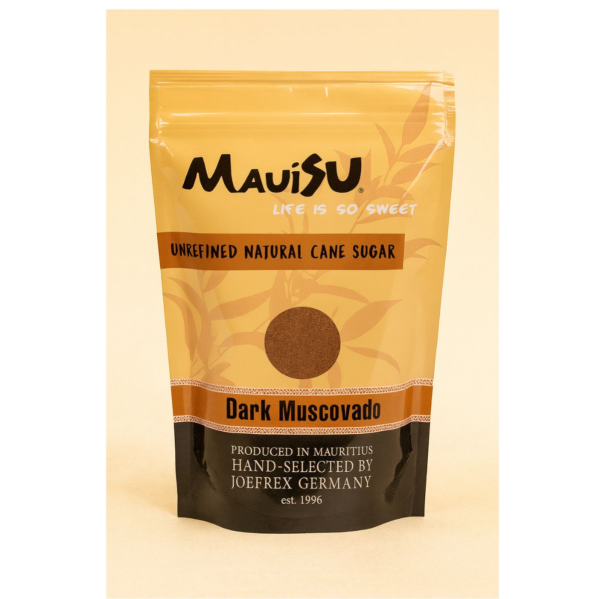 Dark Muscovado Zucker aus Mauritius – naturbelassener, dunkelbrauner Feuchtzucker mit karamelligem Aroma