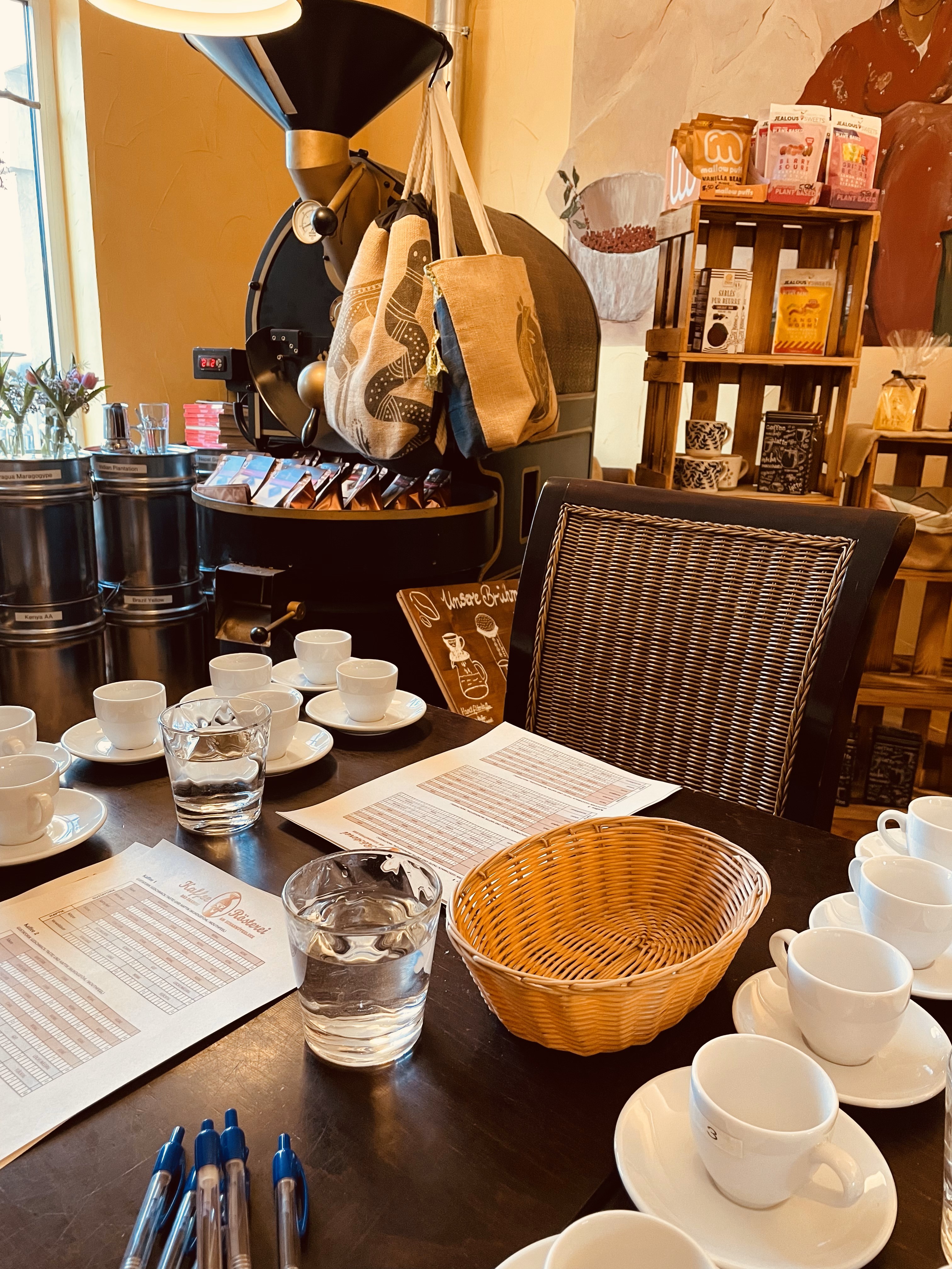 Kaffeeverkostung in der Kaffeerösterei Bad Saarow – exklusive Verkostung feinster Kaffeesorten in persönlicher Atmosphäre