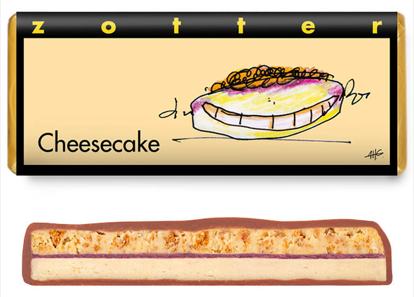 Zotter Cheesecake Schokolade