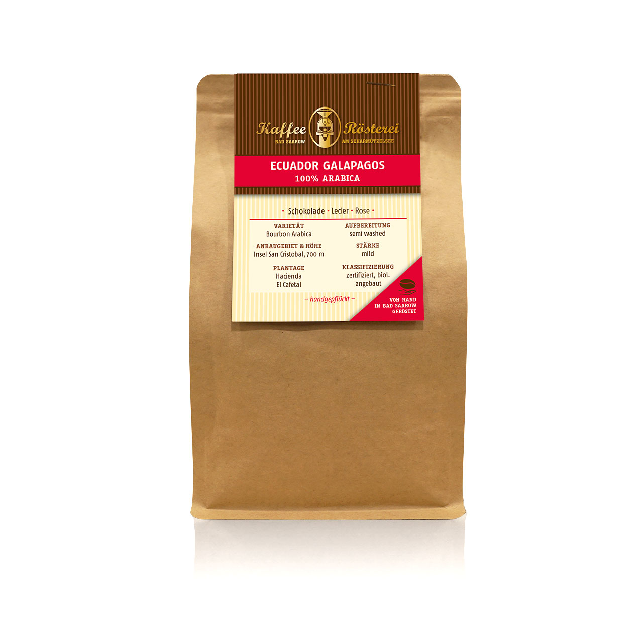 Galapagos Kaffee – handgerösteter Biokaffee aus Ecuador, gewachsen auf vulkanischem Boden, perfekt für deinen besonderen Kaffeegenuss