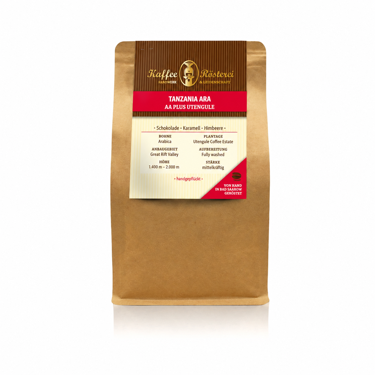 Tansania Ara Kaffee – Schokolade trifft Himbeere