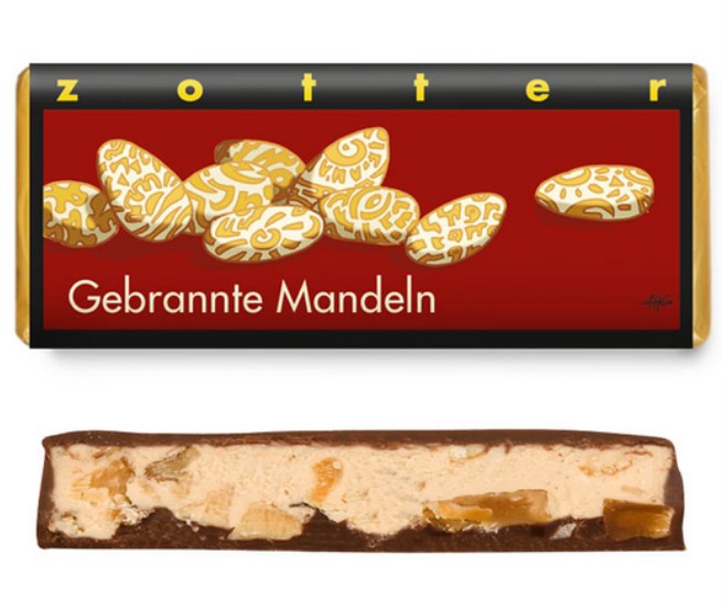 Zotter Gebrannte Mandeln 70g