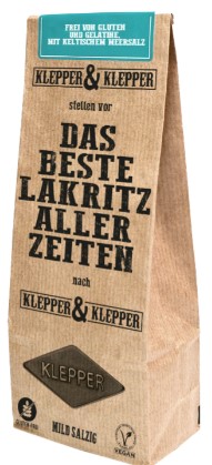 Klepper&Klepper Lakritz mild salzig 200g