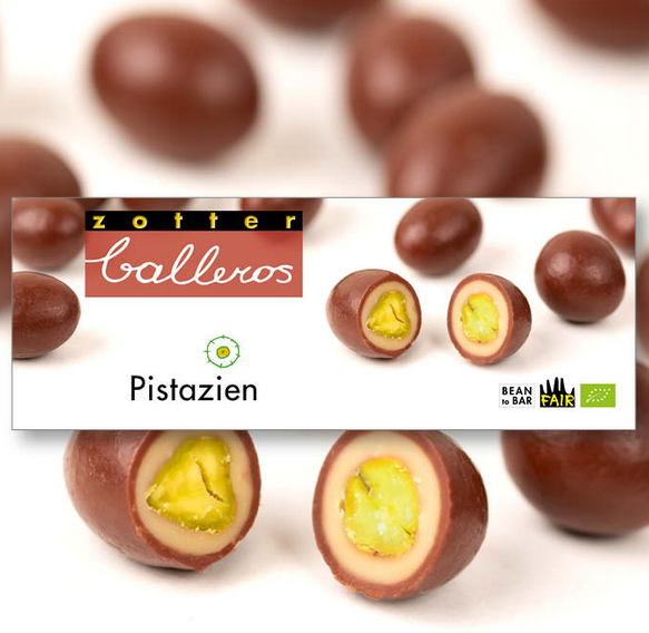 Zotter Balleros Pistazien 100g 
