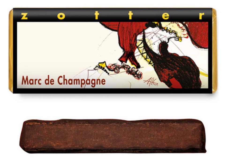 Zotter Mark de Champagne 70g