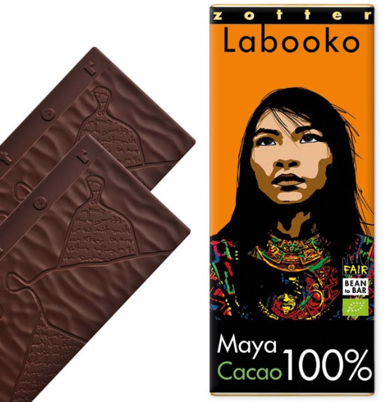Zotter Labooko Maya Cacao 100% Kakaoanteil
