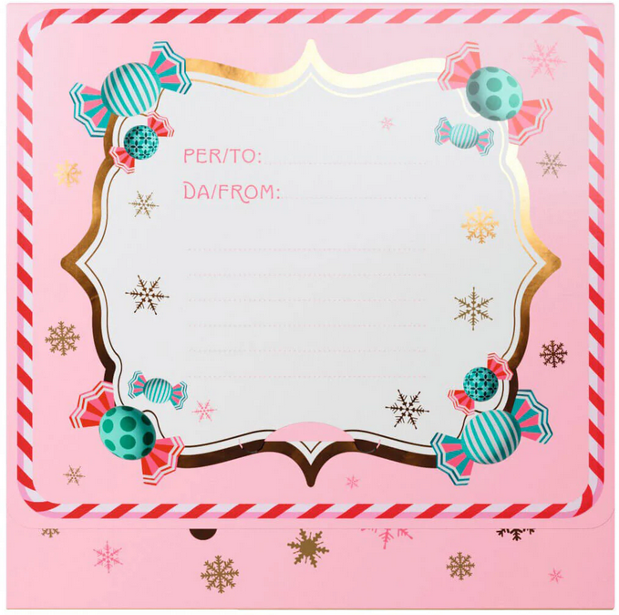 Wintergruß Vollmilch-Schokotafel 70g in festlicher Geschenkverpackung von Leone