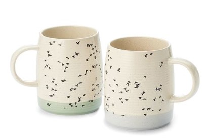 keramik kaffeetasse mit sprenkel muster design tasse fuer kaffee cappuccino oder tee