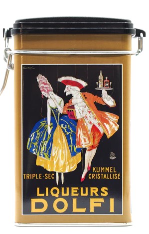 Vier Vintage-Kaffeedosen im Set – nostalgisches Design für 250 g Kaffee, hochwertige Aromadosen im Retro-Stil