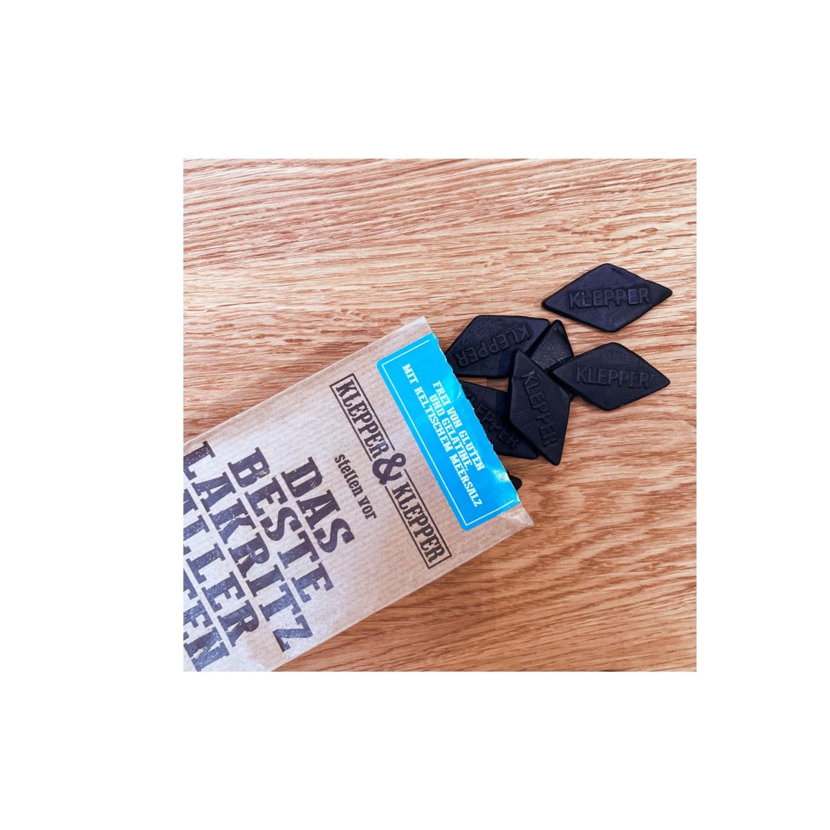 klepper und klepper salzlakritz weich glutenfreies lakritz aus holland