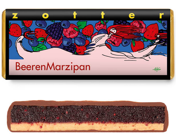 Zotter BeerenMarzipan 70g