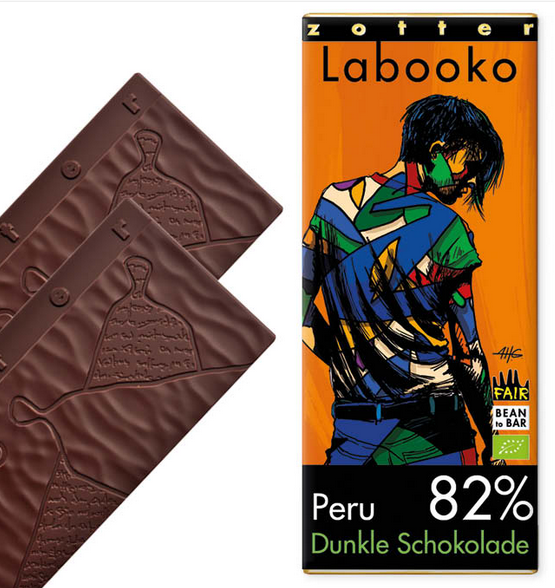 Zotter Labooko Peru 82% dunkle Schokolade