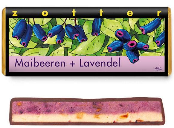 Zotter Maibeeren + Lavendel 70g