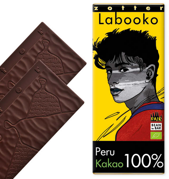 Zotter Labooko Peru Kakao 100% Kakaoanteil